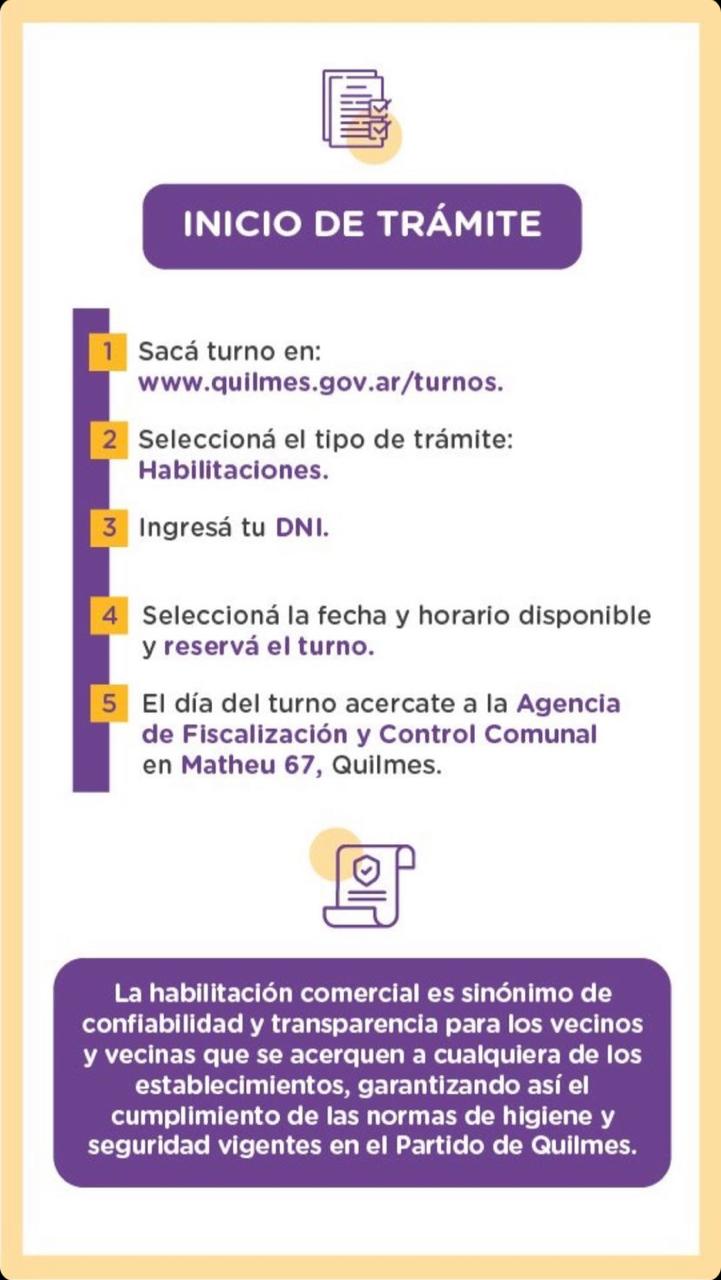 Inicio de tramite